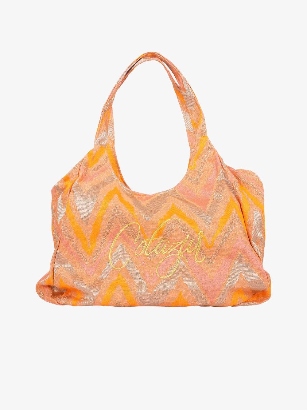 COTAZUR Borsa a mano Beach CTZA0819 donna viscosa arancione