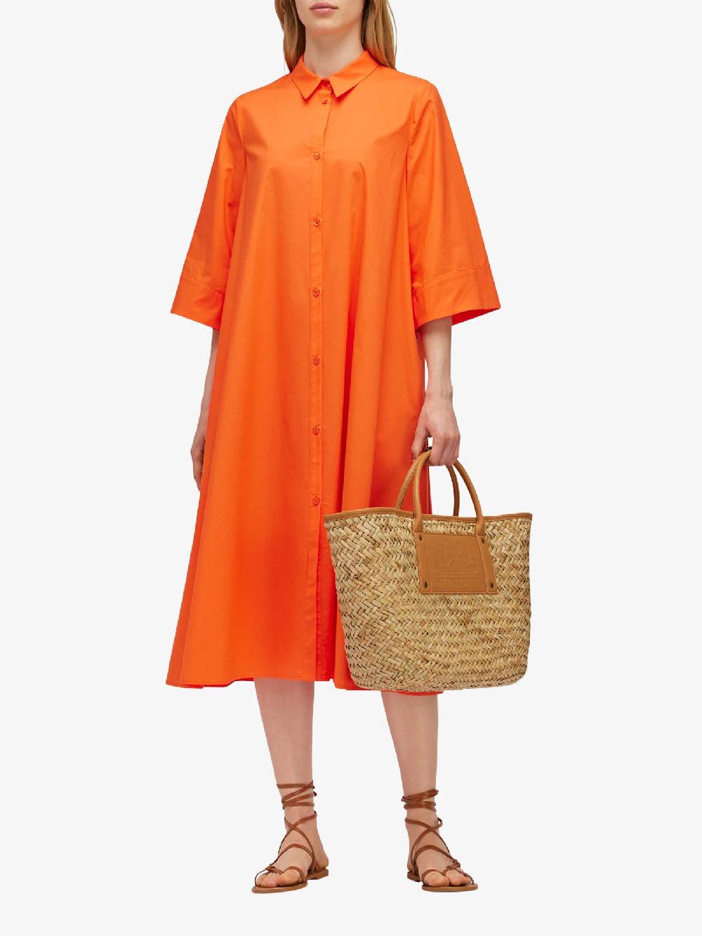 SUNDEK Borsa A Mano FRAN BIG TOTE AW631ABST100 Donna Ramié Beige