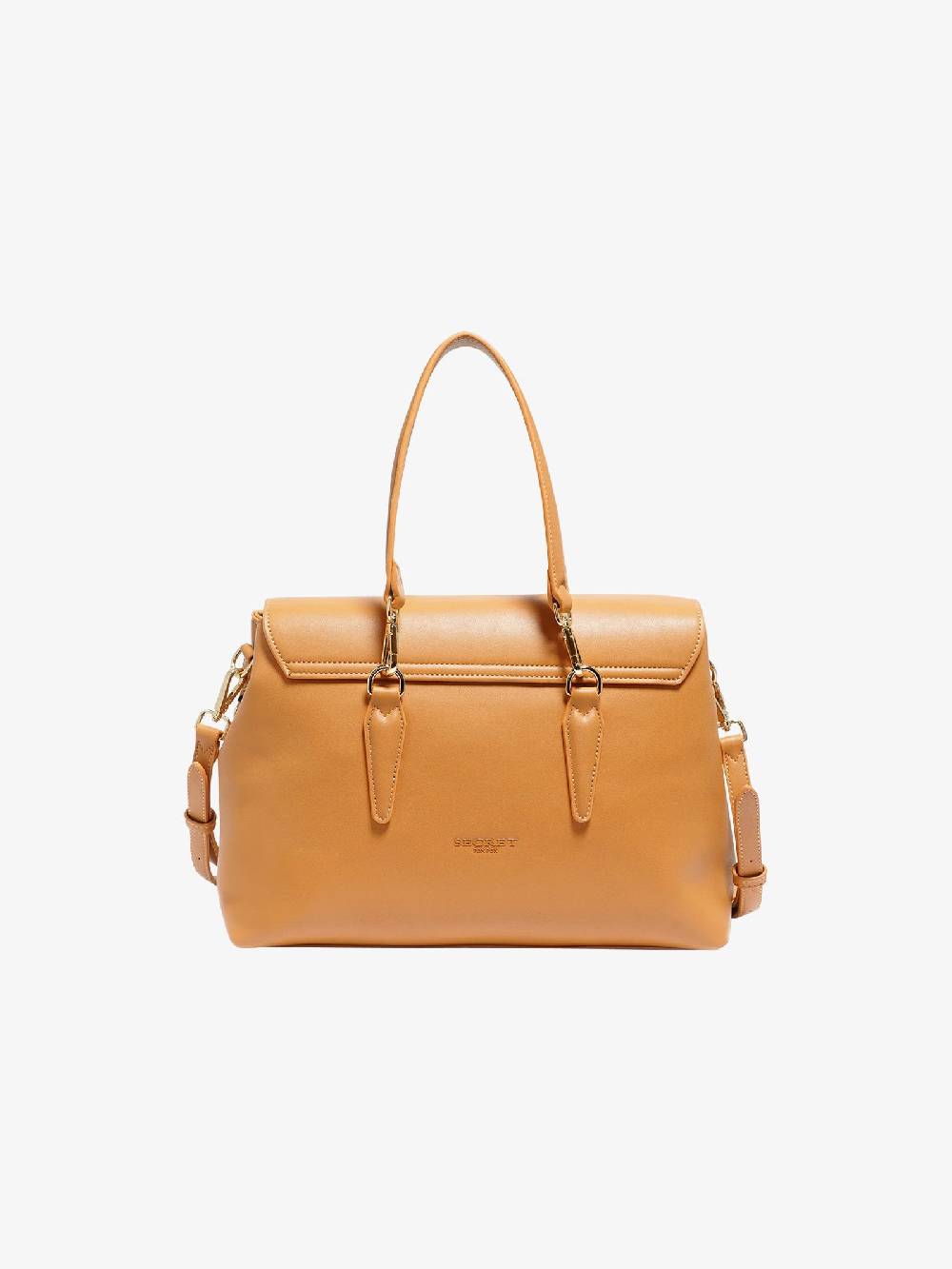 SECRET PON PON Borsa A Mano Quiny Hole Medium Donna Marrone