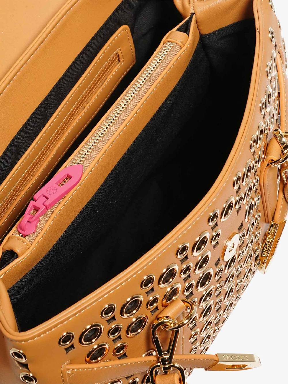 SECRET PON PON Borsa A Mano Quiny Hole Medium Donna Marrone