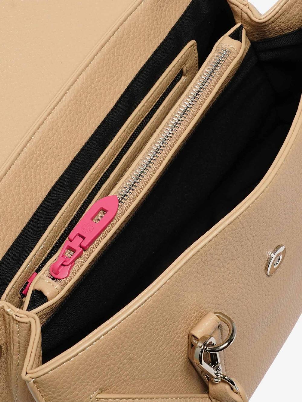 SECRET PON PON Borsa A Mano QUINY MEDIUM Donna Beige