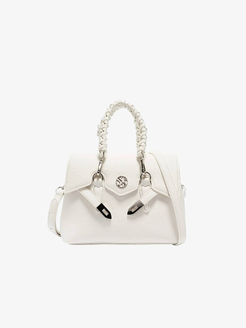 SECRET PON PON Borsa A Mano QUINY SMALL Donna Bianco