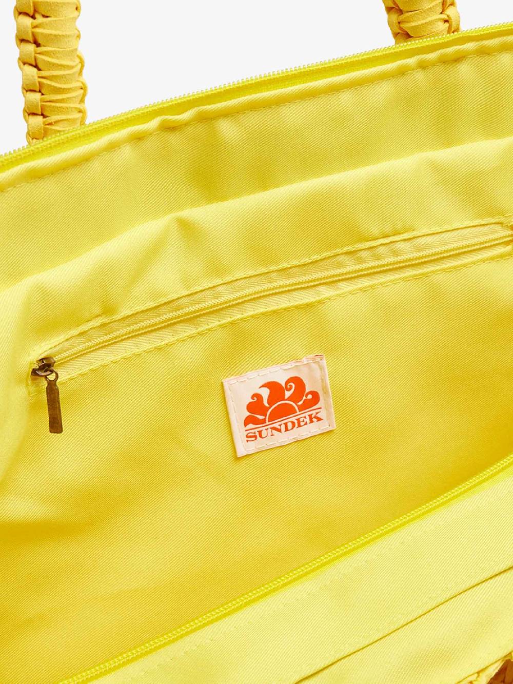 SUNDEK Borsa A Mano VITA PAPER STRAW AW743ABPA100 Donna Giallo