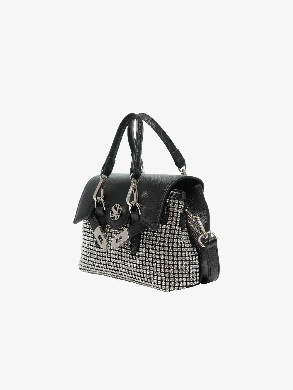 SECRET PON PON Borsa A Spalla QUINY TWINKLE XSMALL Donna Nero