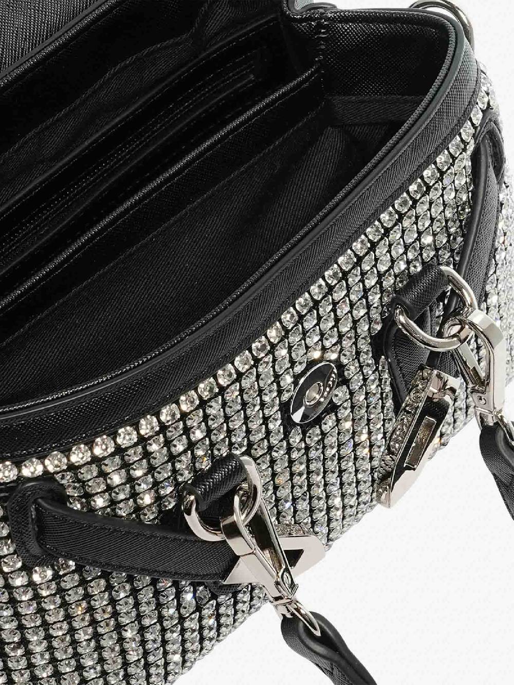 SECRET PON PON Borsa A Spalla QUINY TWINKLE XSMALL Donna Nero