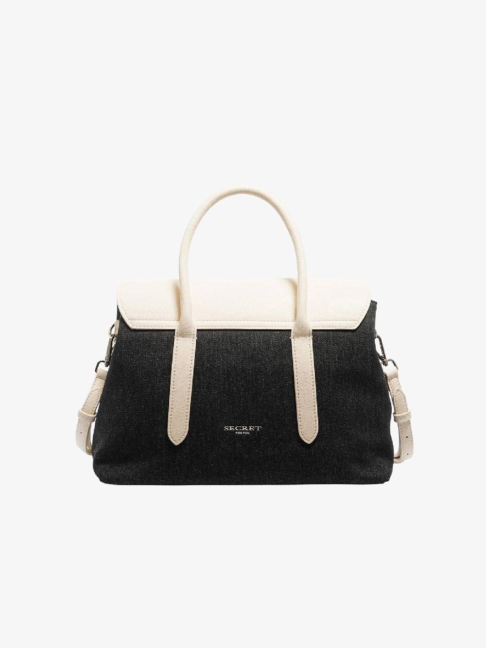 SECRET PON PON Borsa A Spalla YALIS CORNELY MEDIUM Donna Denim