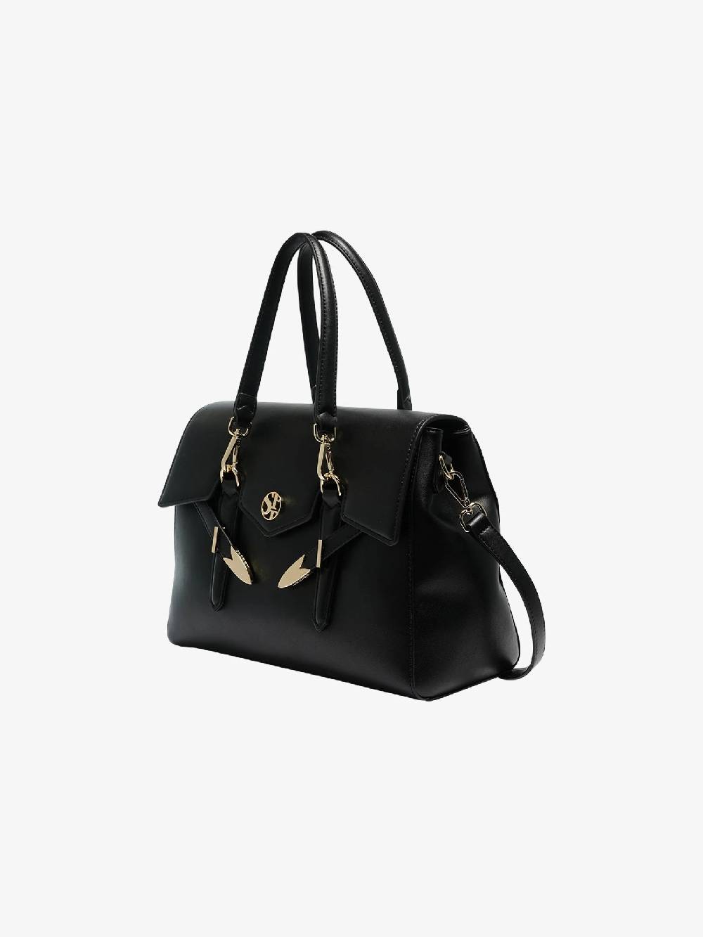 SECRET PON PON Borsa A Spalla YALIS MEDIUM Donna Nero