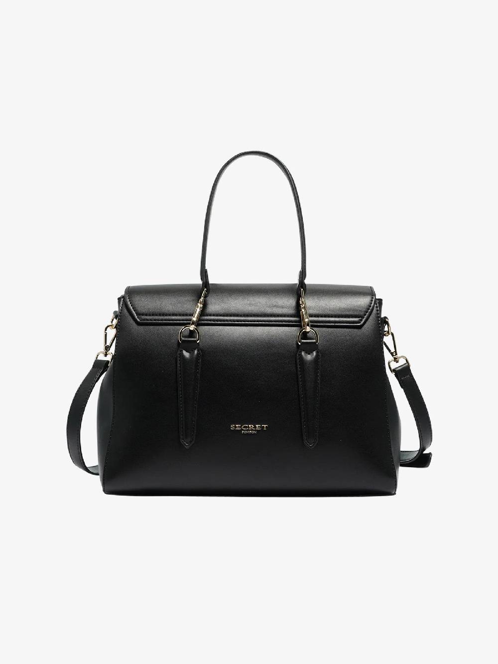 SECRET PON PON Borsa A Spalla YALIS MEDIUM Donna Nero