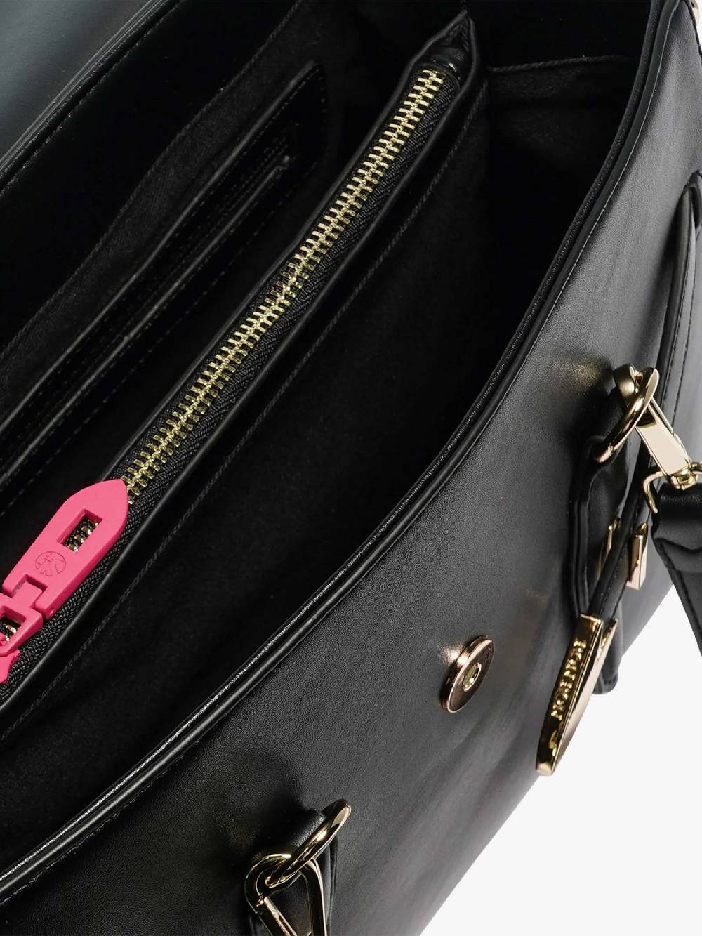 SECRET PON PON Borsa A Spalla YALIS MEDIUM Donna Nero