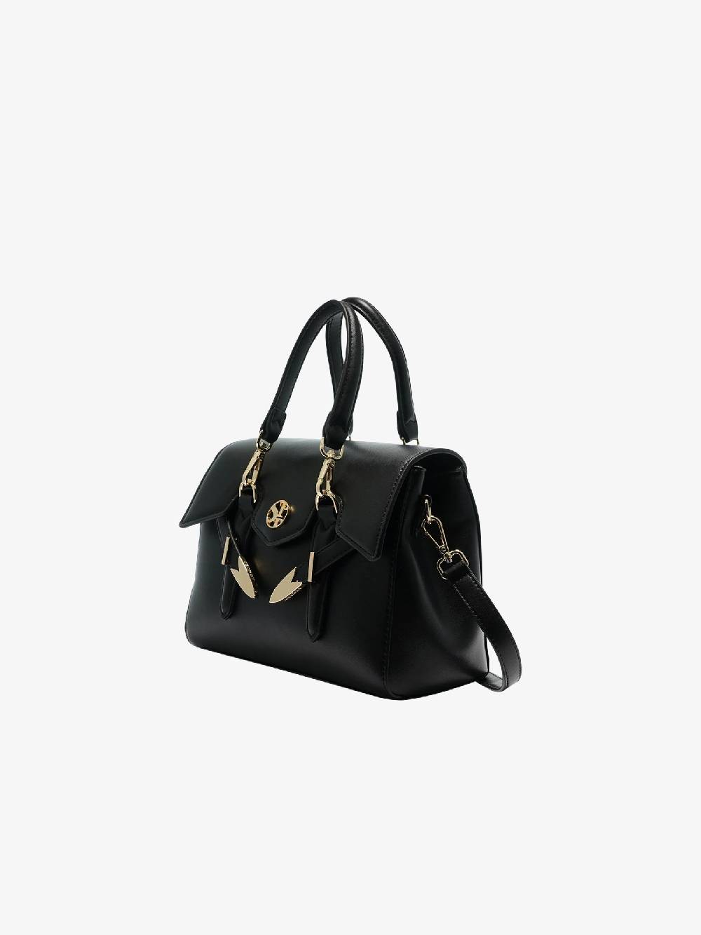 SECRET PON PON Borsa A Spalla YALIS SMALL Donna Nero