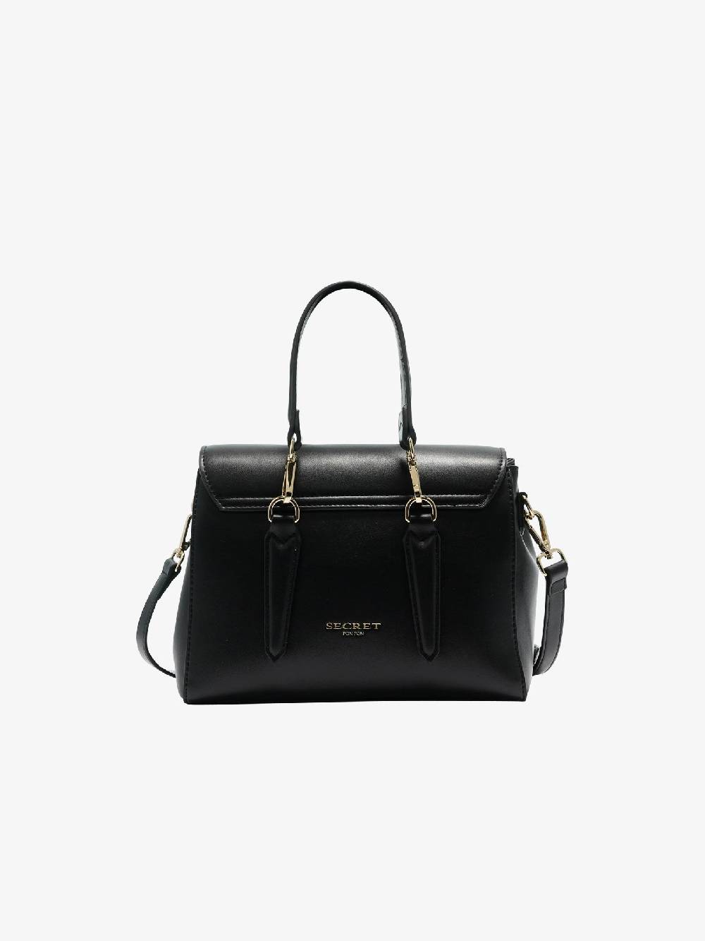 SECRET PON PON Borsa A Spalla YALIS SMALL Donna Nero