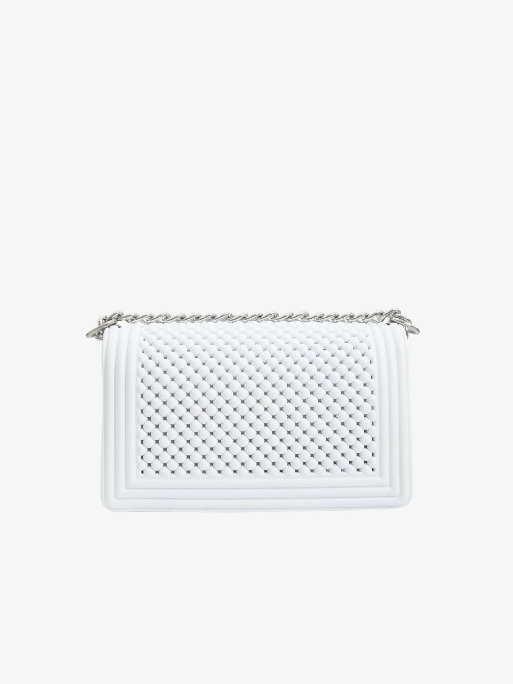 MARC ELLIS Borse A Mano FLAT M BALL Donna In Pvc Panna