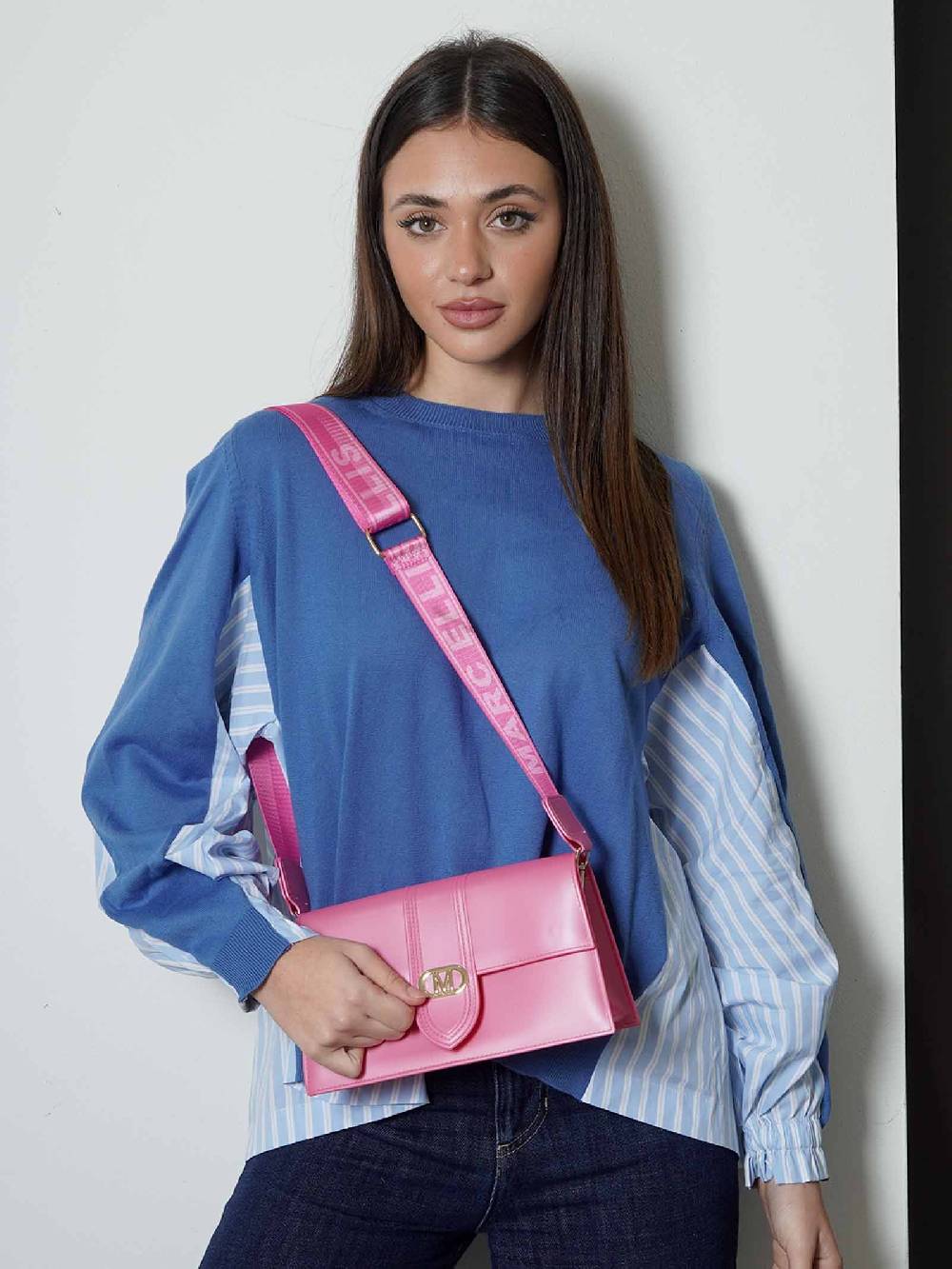 MARC ELLIS Borse A Mano FLAT ROOD S Donna In Pvc Rosa