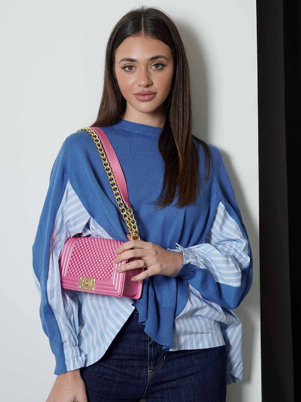 MARC ELLIS Borse A Mano FLAT S BALL Donna In Pvc Rosa