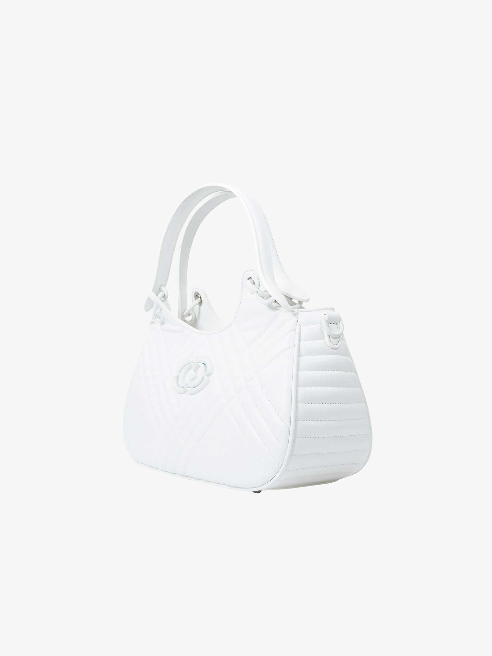 LA CARRIE Borse A Mano GRATE ILARY MED. Donna In Pelle Bianco