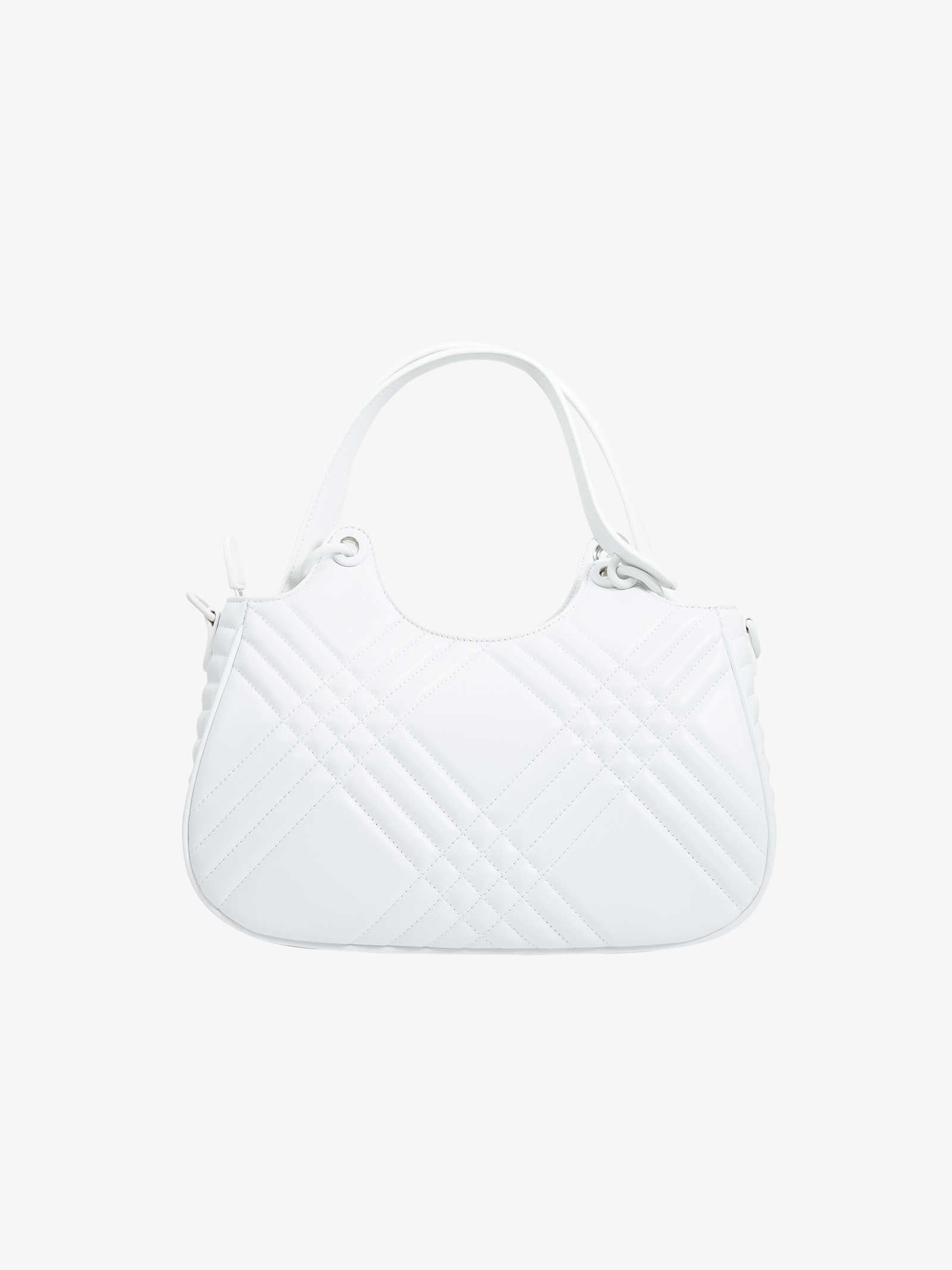 LA CARRIE Borse A Mano GRATE ILARY MED. Donna In Pelle Bianco