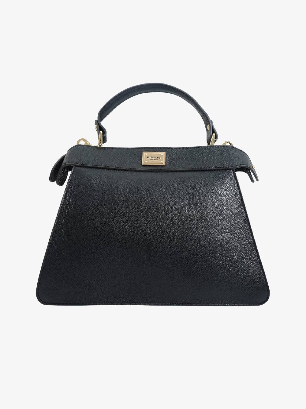 MARC ELLIS Borse a mano SHERRI PLATE SHERRI PLATE M DO donna in pelle nero