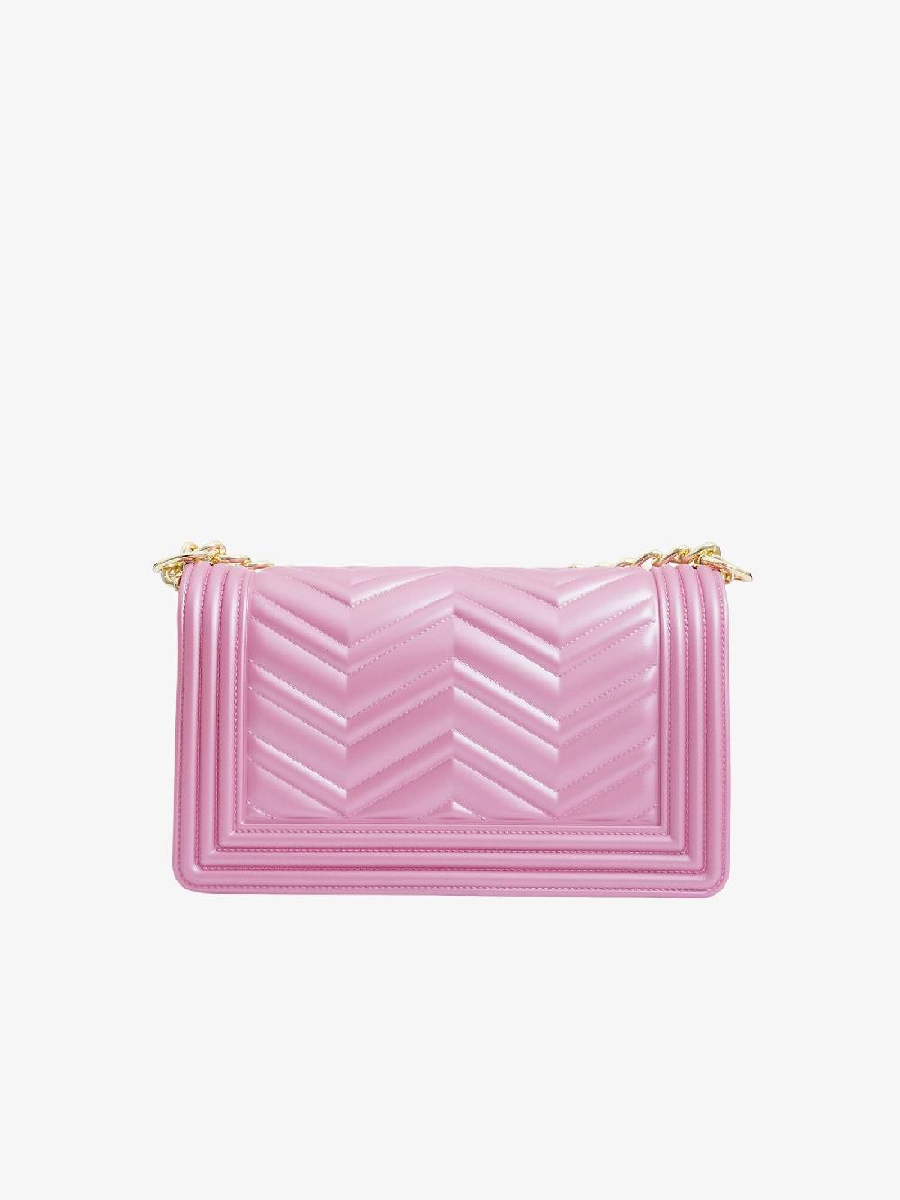 MARC ELLIS Borse A Spalla FLAT M MANHATTAN Donna In Pvc Rosa