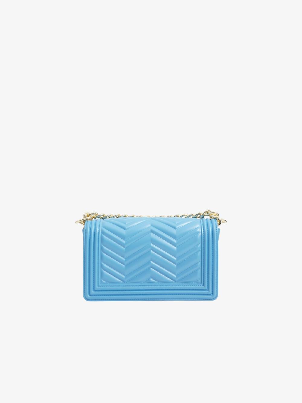 MARC ELLIS Borse A Spalla FLAT S MANHATTAN Donna In Pvc Blu