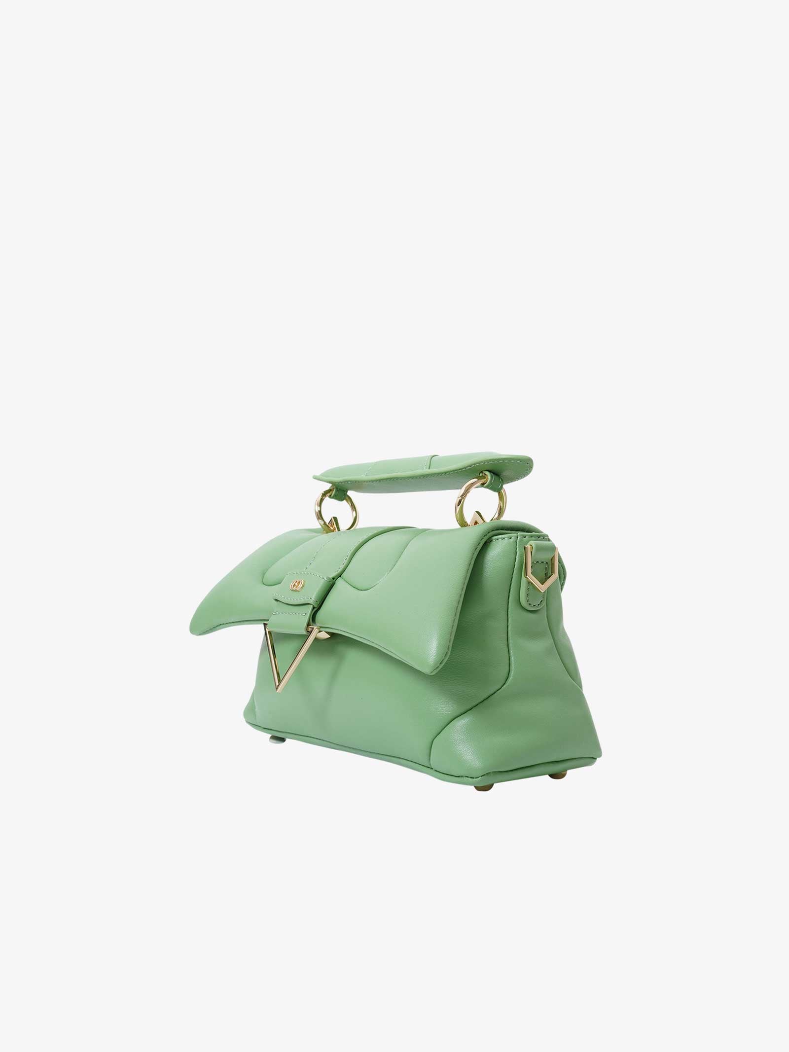 LA CARRIE Borse A Spalla SOFT MED. Donna In Pelle Verde