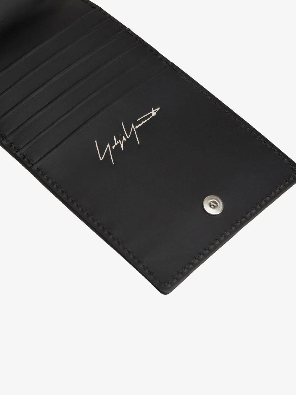 Y-3 Borsello IJ9902 Per Telefono In Vera Pelle Nero