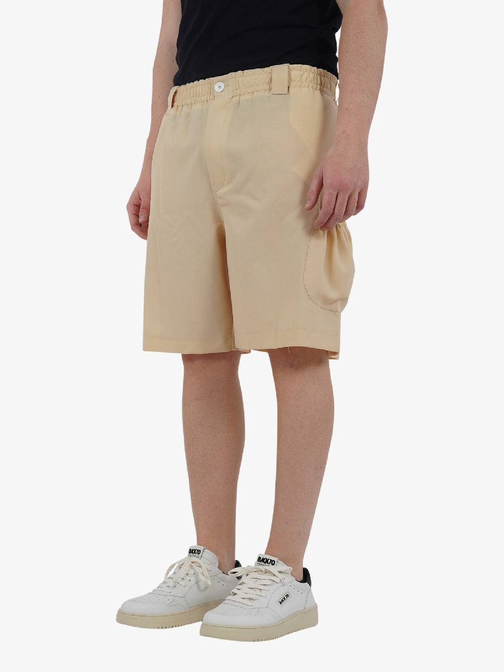 C93 Bermuda Cargo 2173C471 Uomo Lana Beige