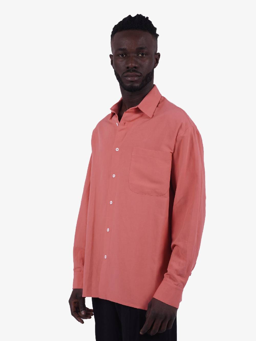 C93 Camicia Uomo Rosa