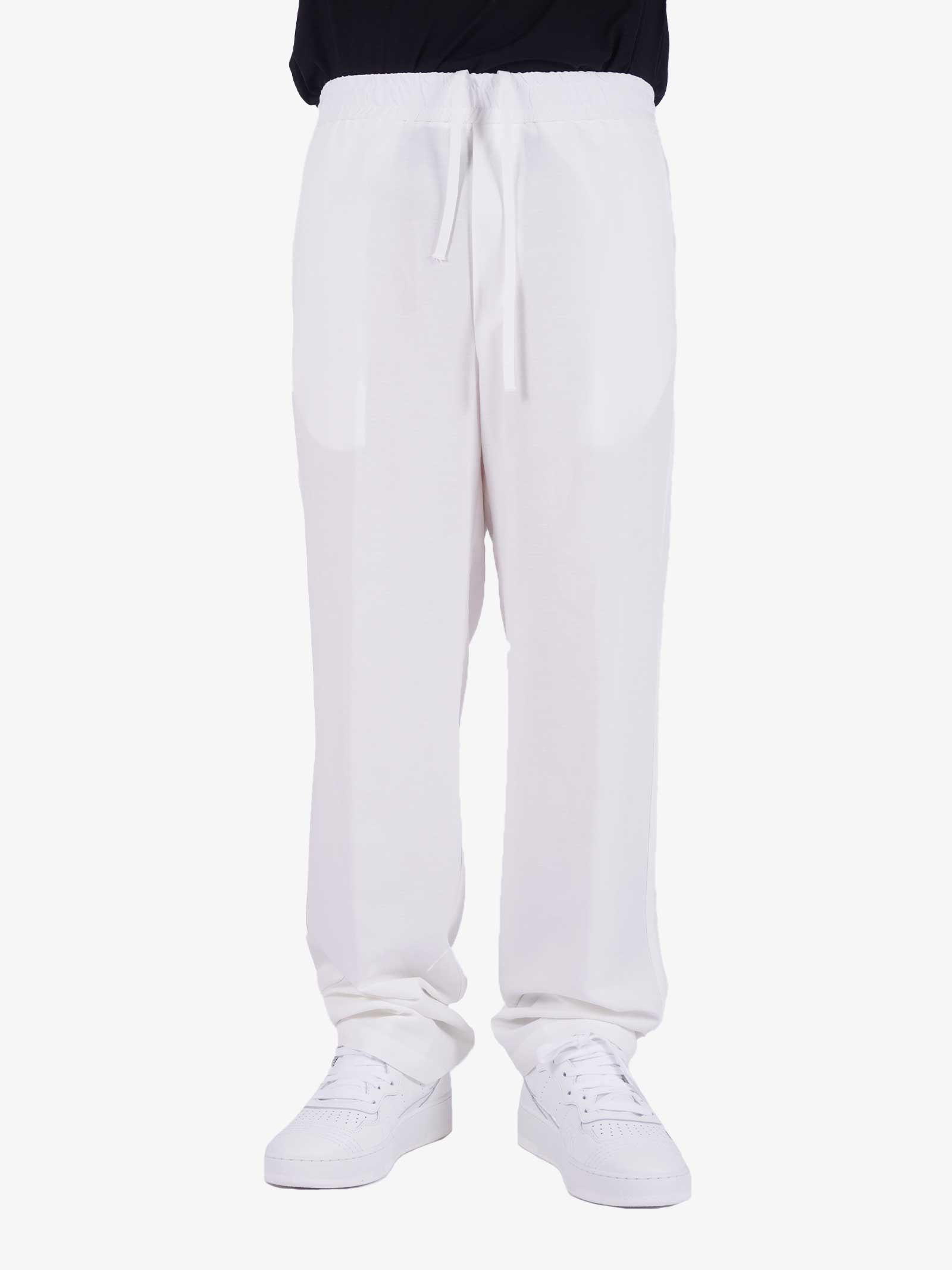C93 Pantalone Loose Fit Uomo Bianco