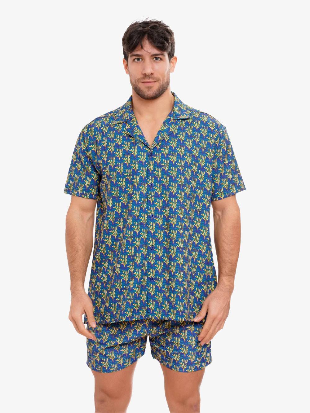 MOVE BEACHWEAR Camicia Bowling Con Stampa CAMICIA PRINT 24 Uomo Multicolor