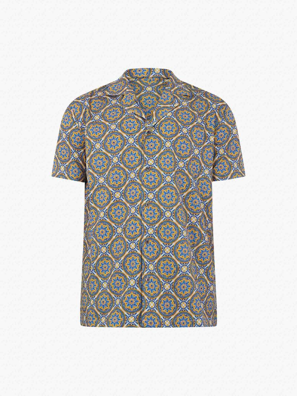 MOVE BEACHWEAR Camicia Bowling Con Stampa PRINT 24 Uomo Multicolor