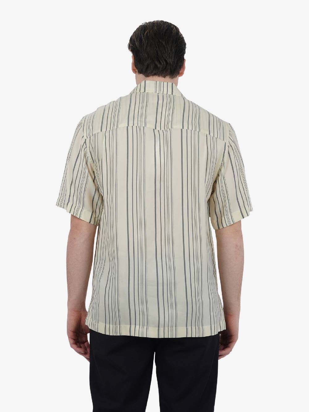 GRIFONI Camicia Bowling GR120004/15 Uomo Cupro Beige