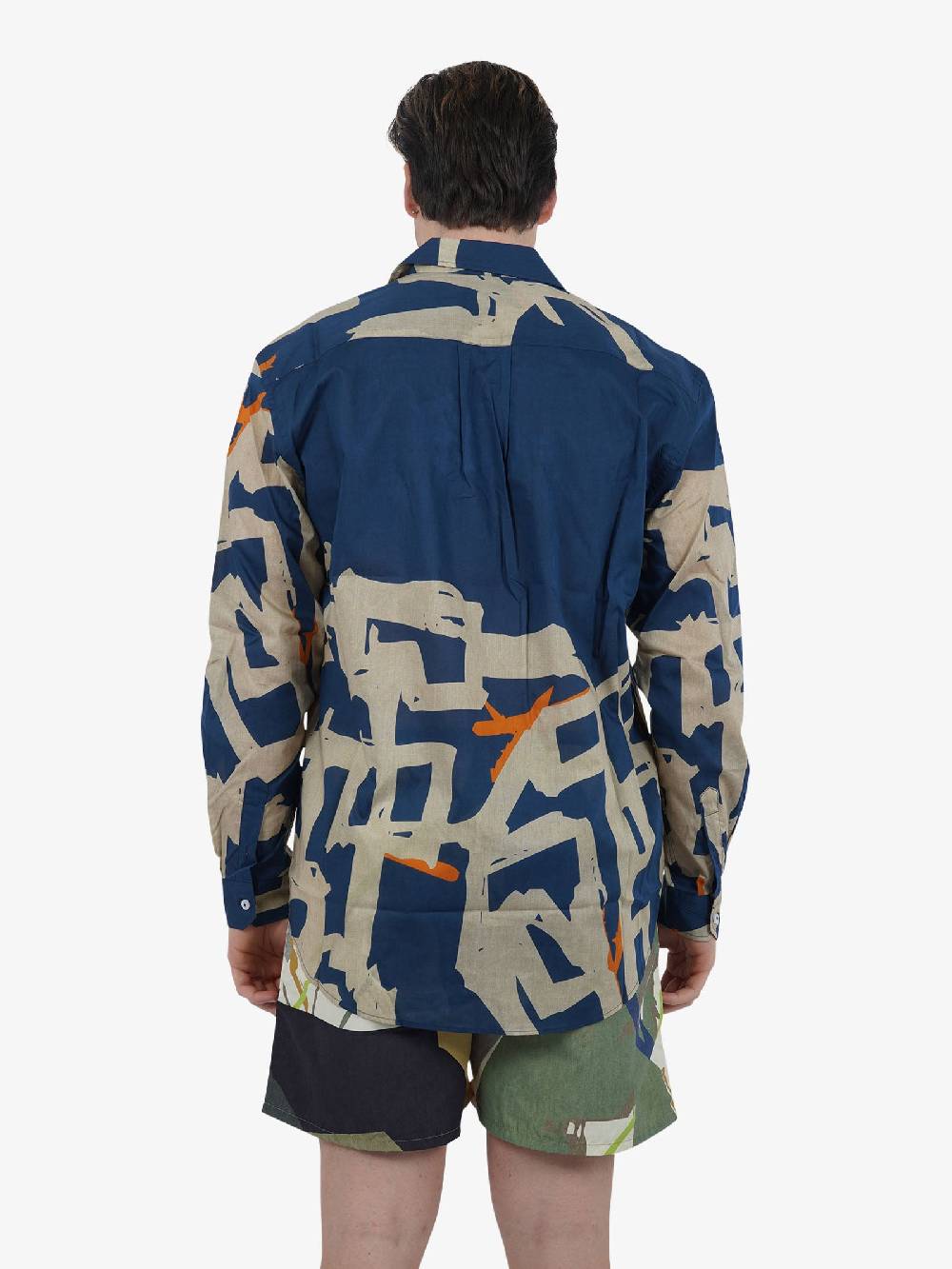 DANILO PAURA Camicia BRUCE 11DP60040000400 Uomo Cotone Blu