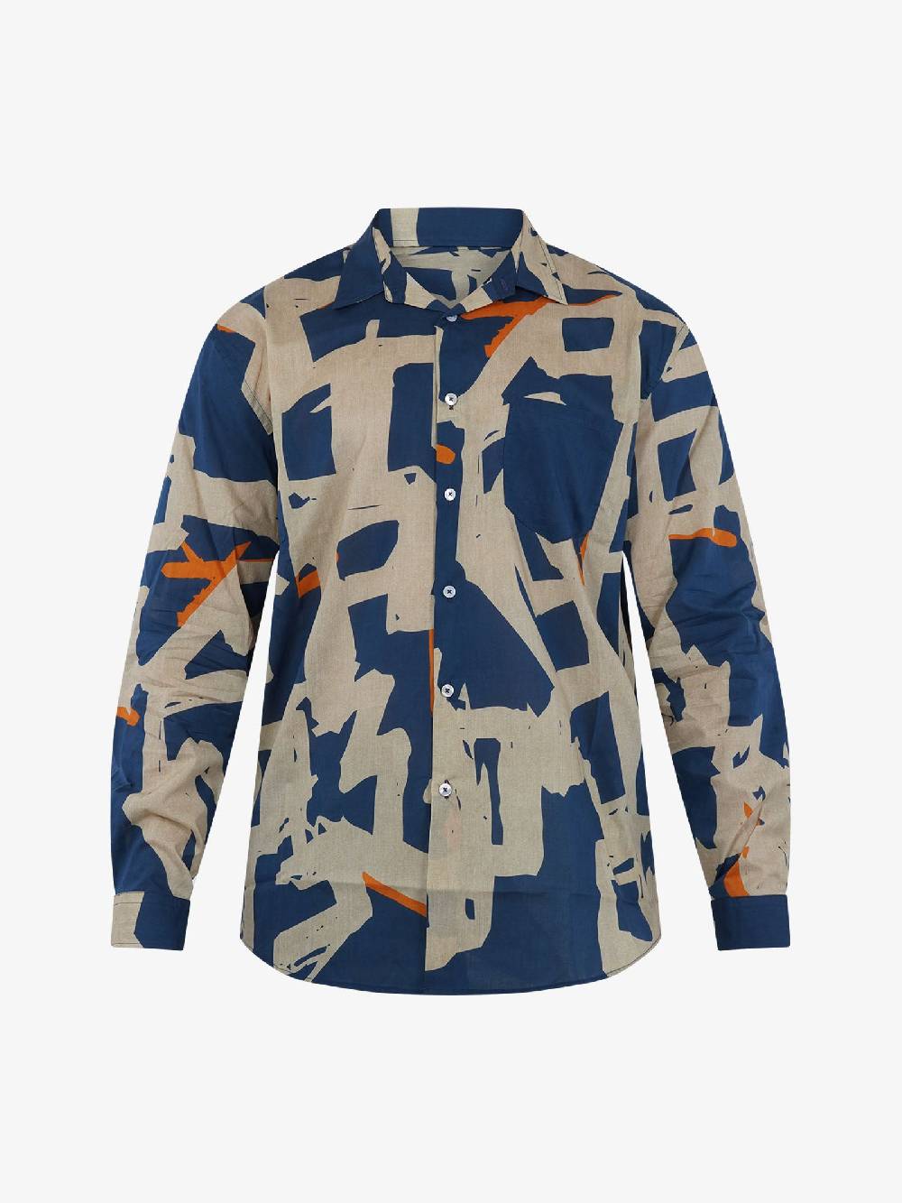 DANILO PAURA Camicia BRUCE 11DP60040000400 Uomo Cotone Blu