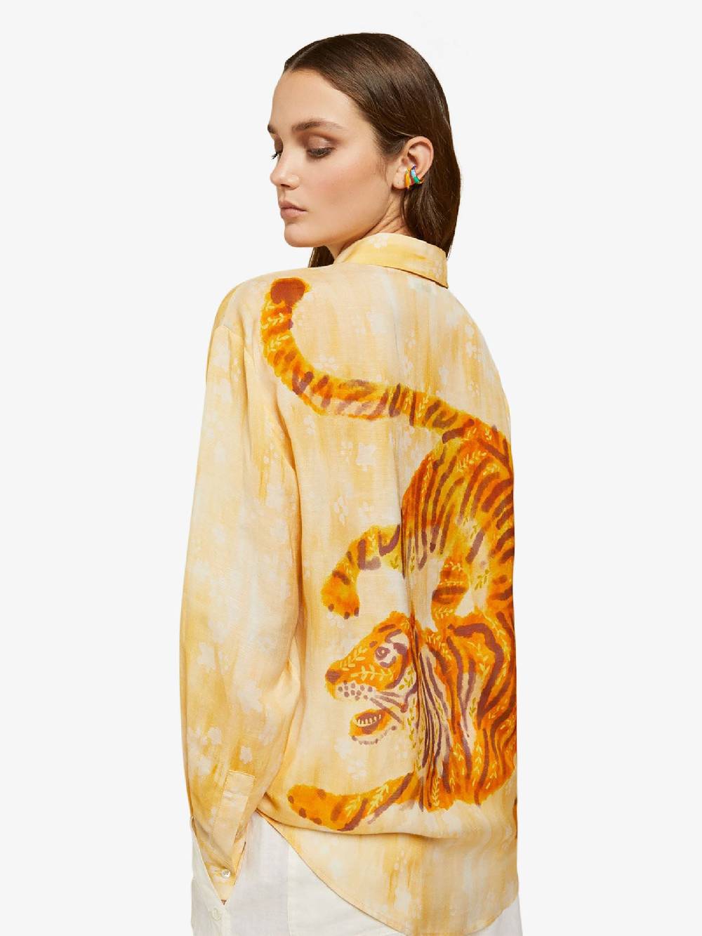 OTTOD'AME Camicia BTK_DC4959 Donna Viscosa Multicolor