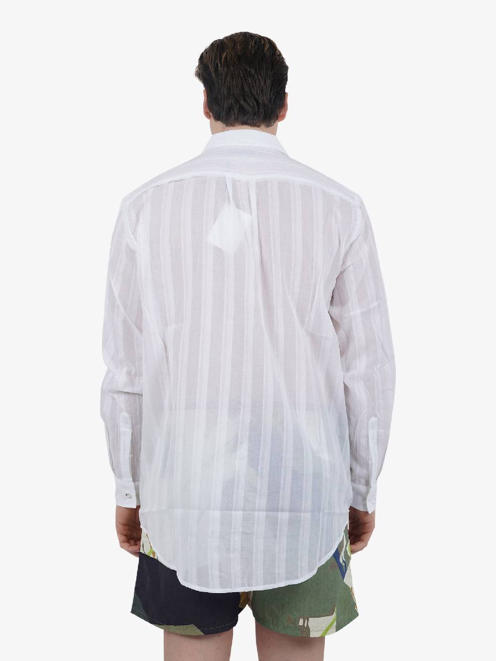 DANILO PAURA Camicia ERZIN 11DP60050000100 Uomo Cotone Bianco