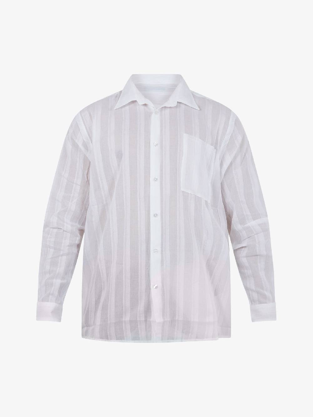 DANILO PAURA Camicia ERZIN 11DP60050000100 Uomo Cotone Bianco