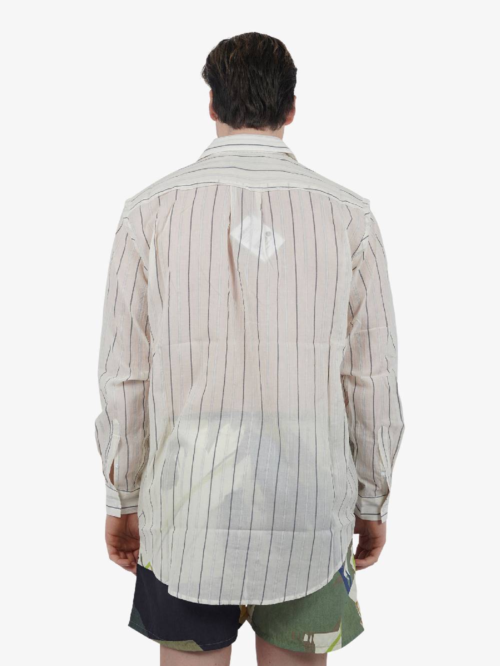 DANILO PAURA Camicia ERZIN 11DP60050000101 Uomo Cotone Beige