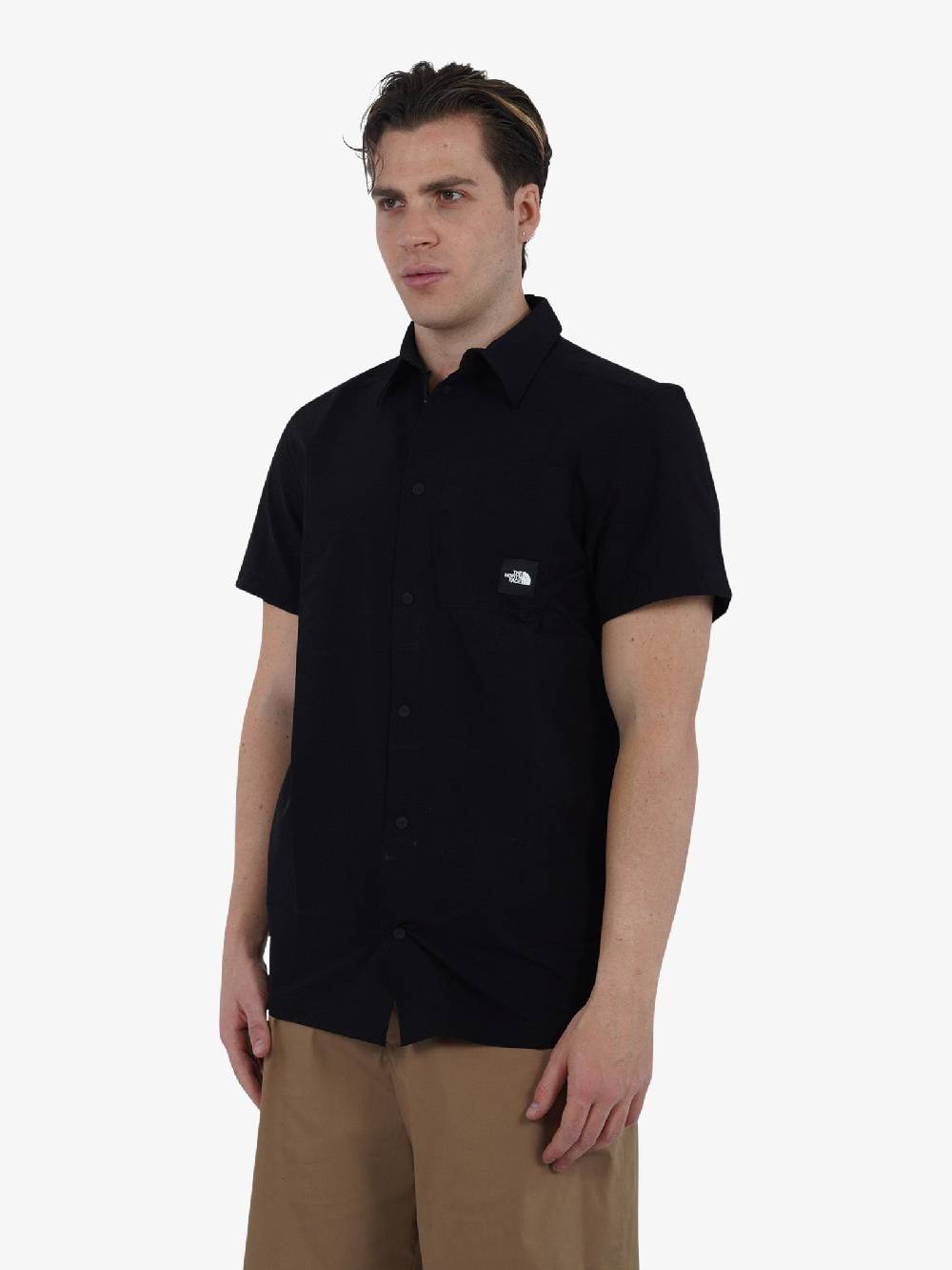 THE NORTH FACE Camicia Murray Con Bottoni NF0A879P Uomo Nylon Nero