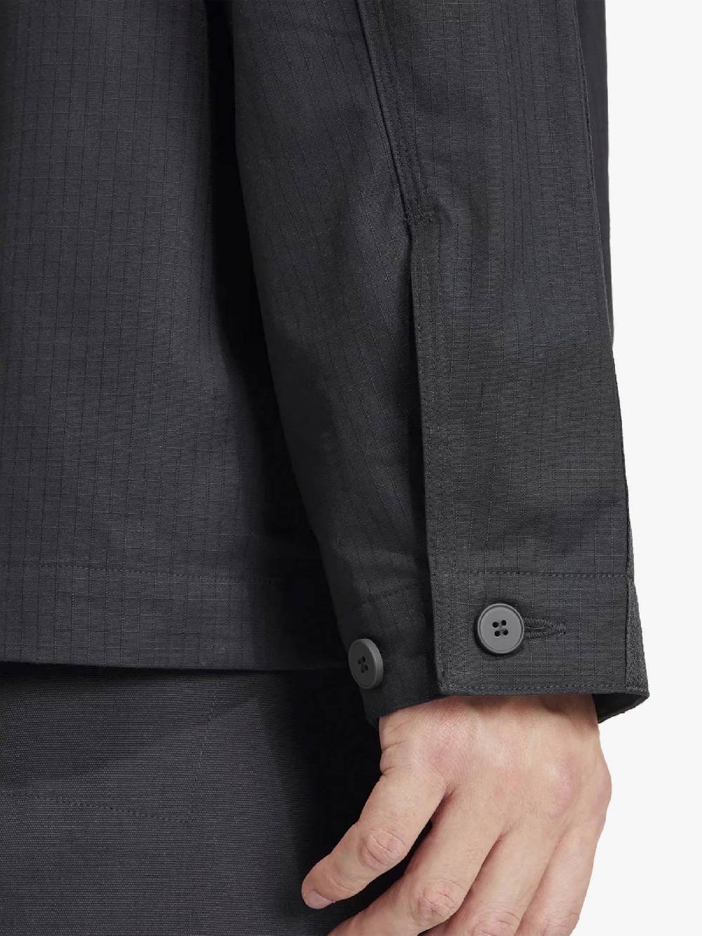 ADIDAS Camicia Premium Essentials+ Uomo In Cotone Nero