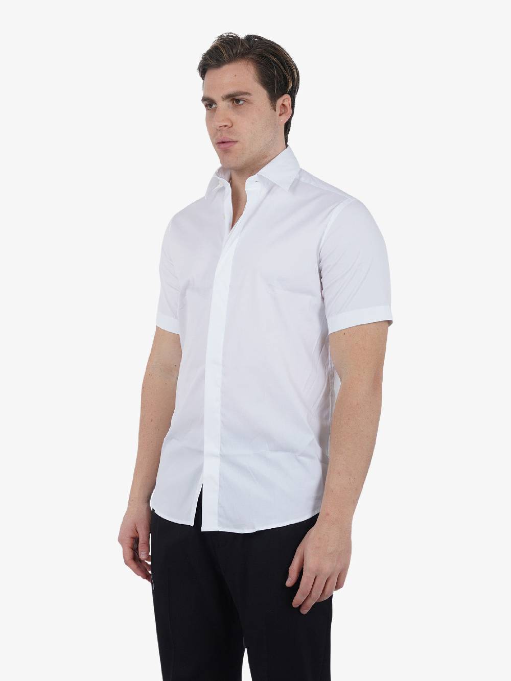 LOW BRAND Camicia S128 L1CSS246541 Uomo Cotone Bianco
