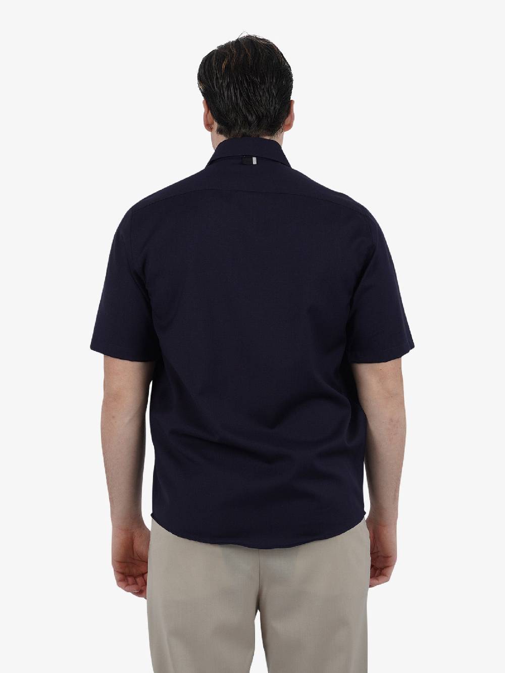 LOW BRAND Camicia S145 TROPICAL L1CSS246551 Uomo Lana Blu