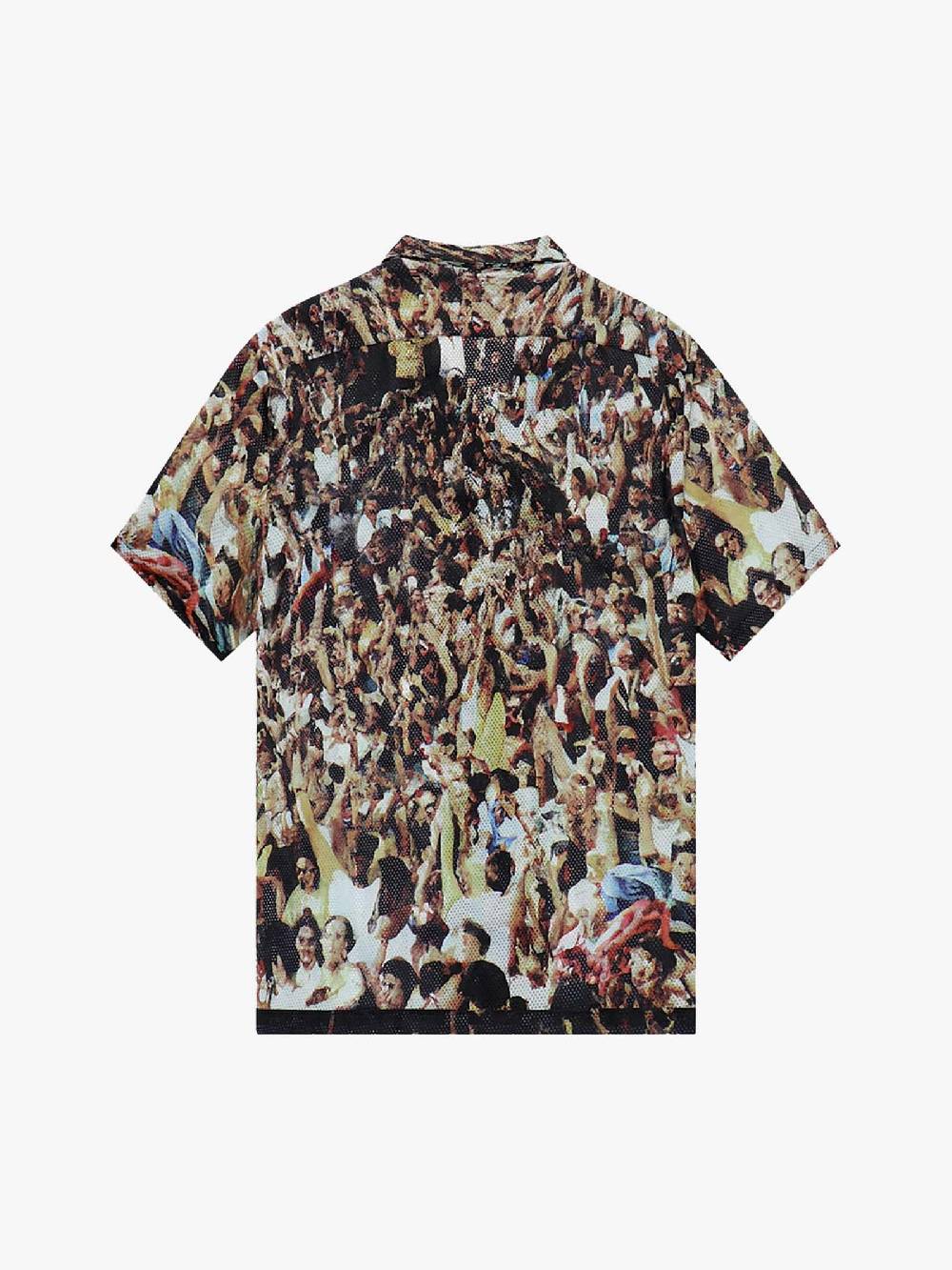 ARTE ANTWERP Camicia Scottie Mesh Shirt SS24-120S Uomo Multicolor