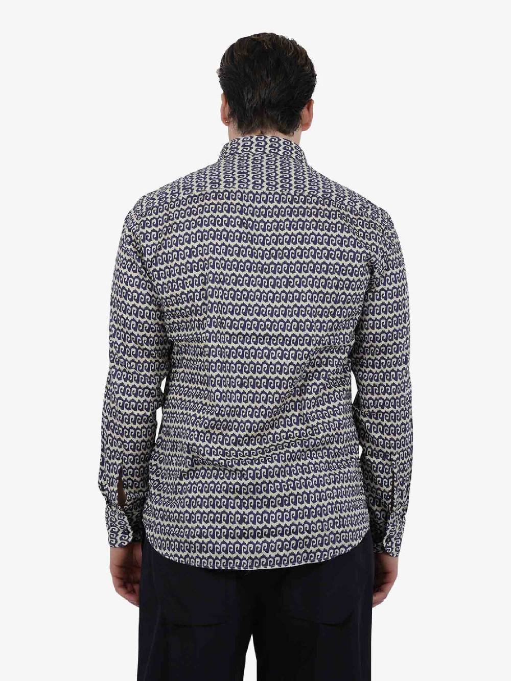 BASTONCINO Camicia Simo M/l Collo 164 B2705 Uomo Cotone Beige