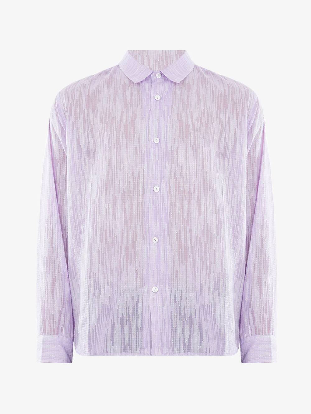 SILTED Camicia Spark uomo in misto viscosa orchidea