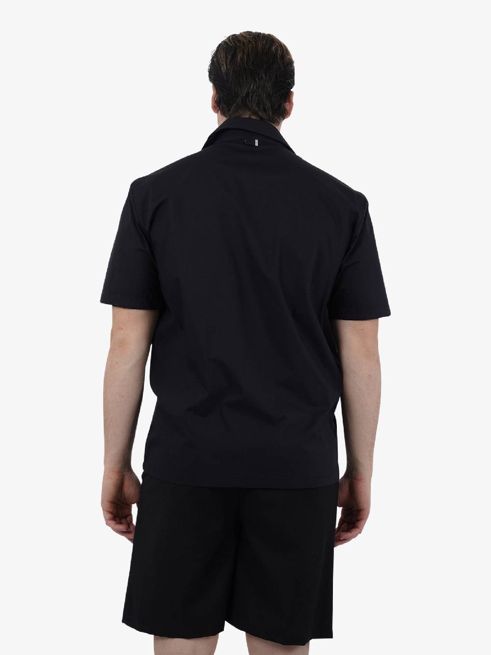 LOW BRAND Camicia Zip S143 Fly L1CSS246549 Uomo Cotone Nero