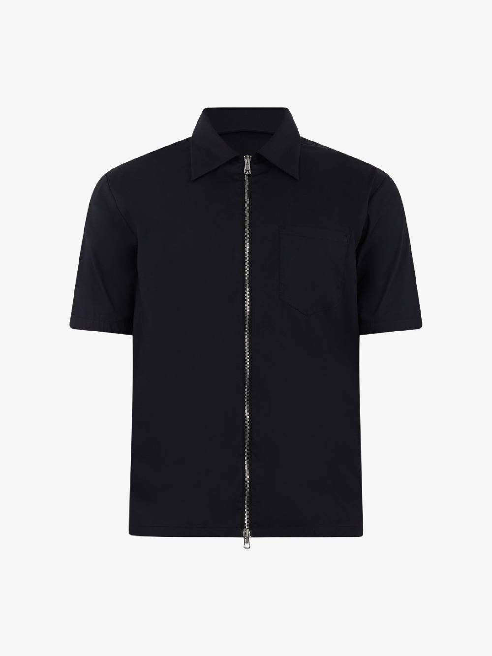 LOW BRAND Camicia Zip S143 Fly L1CSS246549 Uomo Cotone Nero