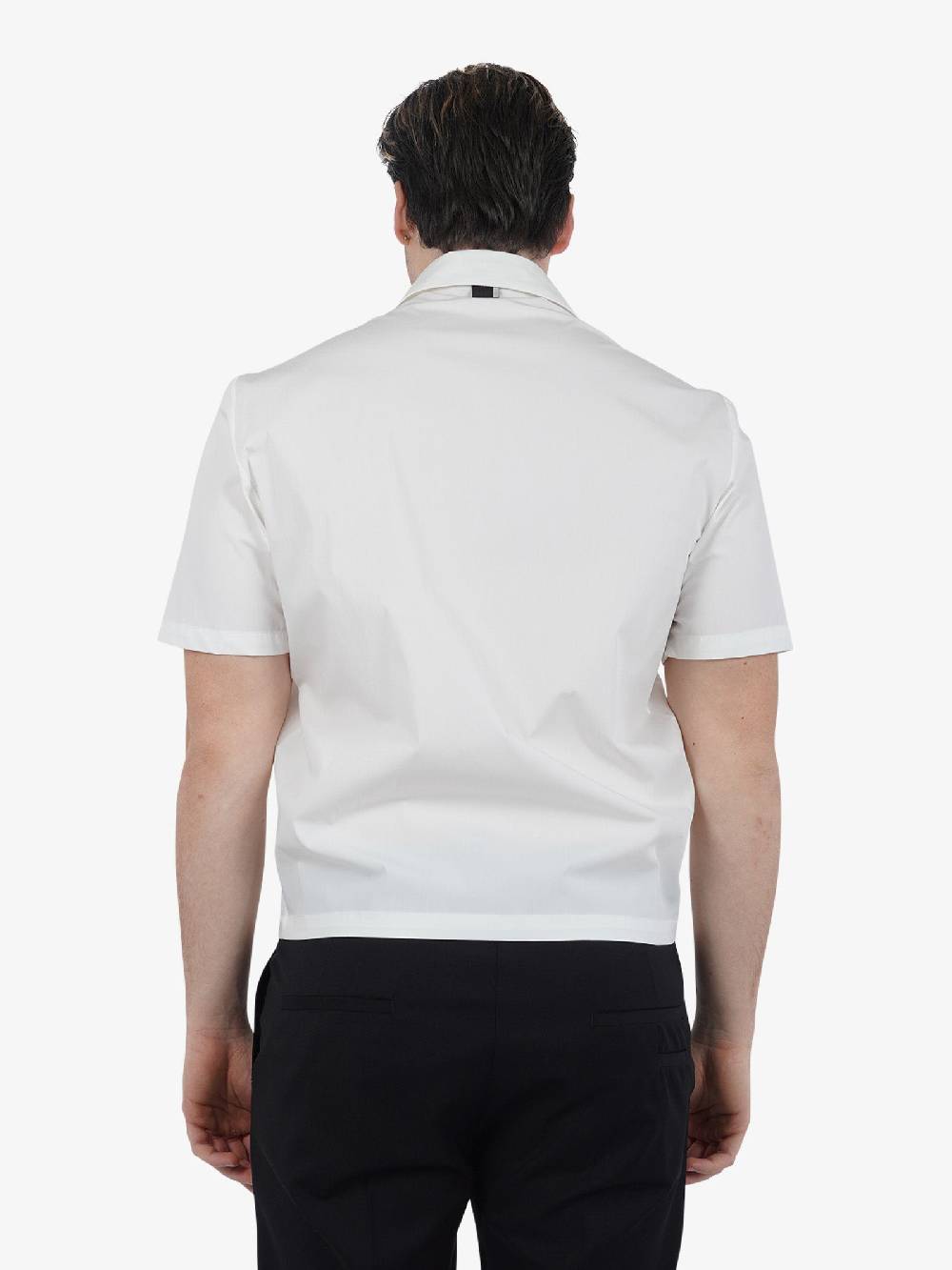 LOW BRAND Camicia ZIP S143 L1CSS246549 Uomo Cotone Bianco