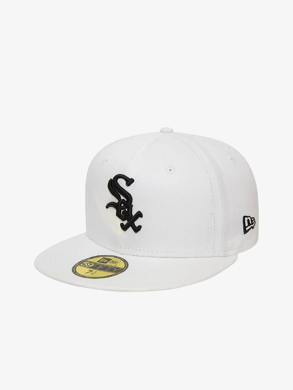 NEW ERA Cappello 59FIFTY Chicago White Sox League Essential 60503405 uomo cotone bianco