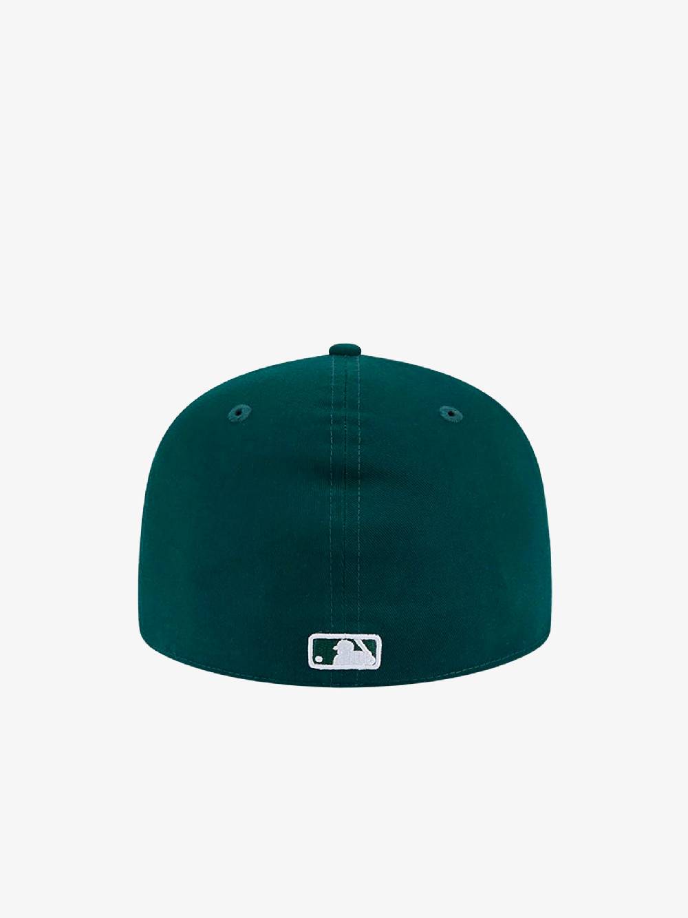 NEW ERA Cappello 59FIFTY Fitted Oakland Athletics Team Side Patch Verde