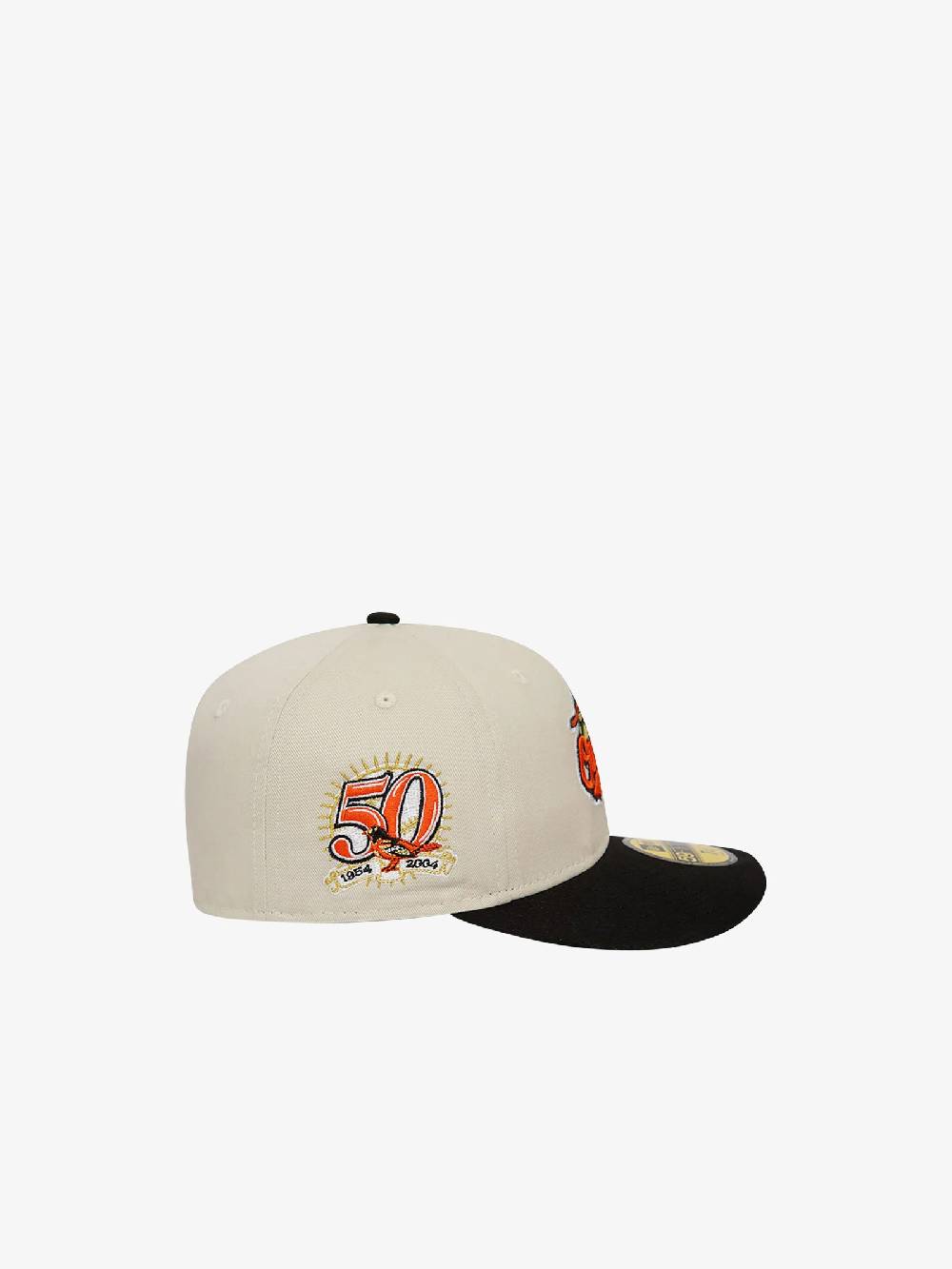 NEW ERA Cappello 59FIFTY Low Profile Baltimore Orioles MLB Pin 60503332 Uomo Cotone Beige